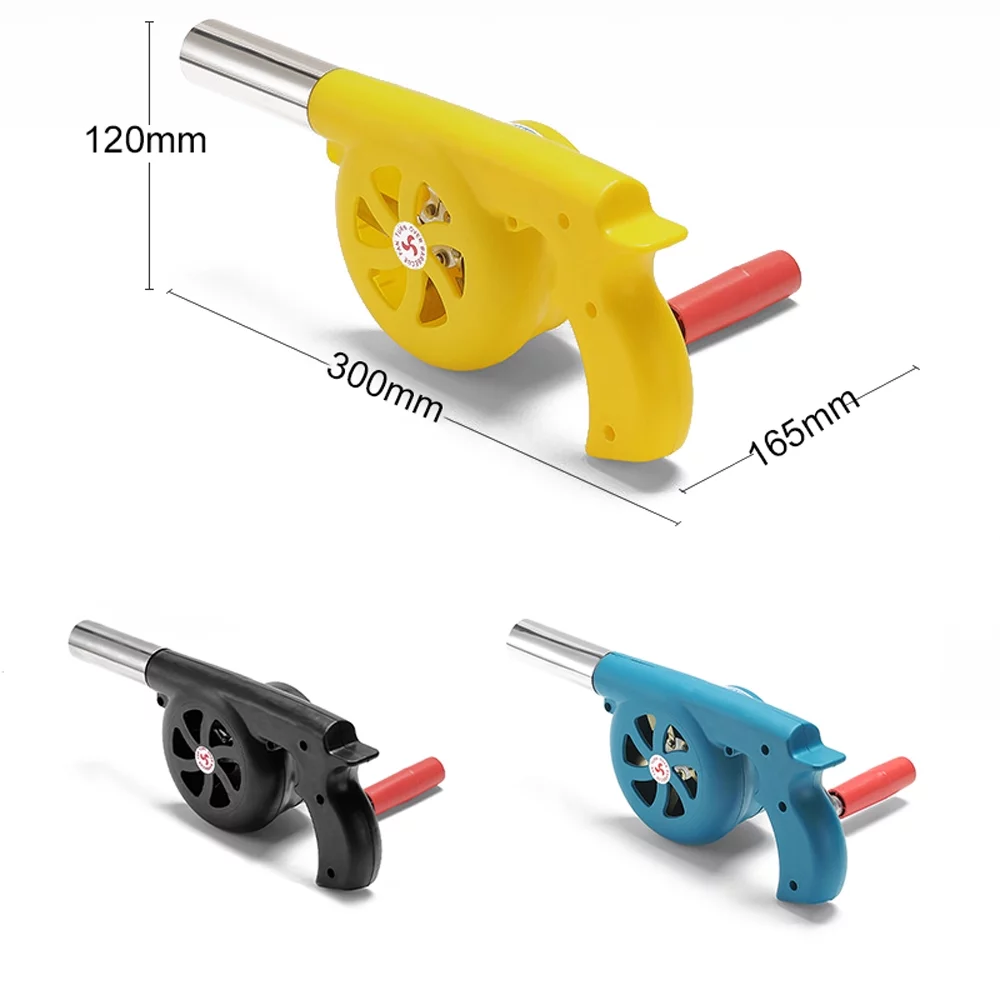 Compact Size Fire Blower, Efficient and Effortless MakeaFire Equipment for Camping