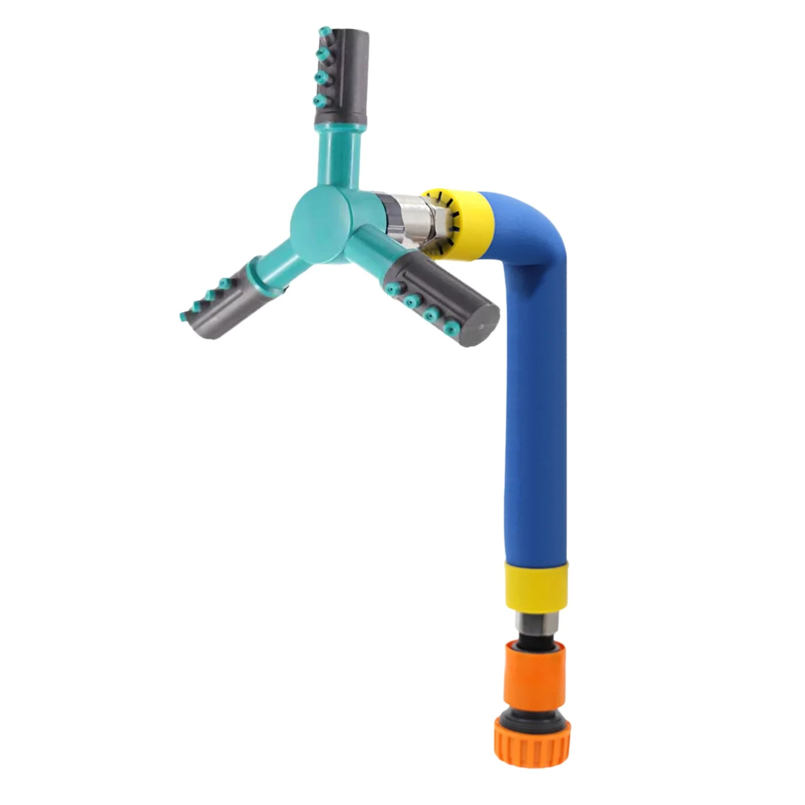 FHKOEGHS Blow up Sprinkler Kids 360° Rotating Sprinklers Large Area rage Trampoline Sprinklers Garden Trampoline Sprinklers