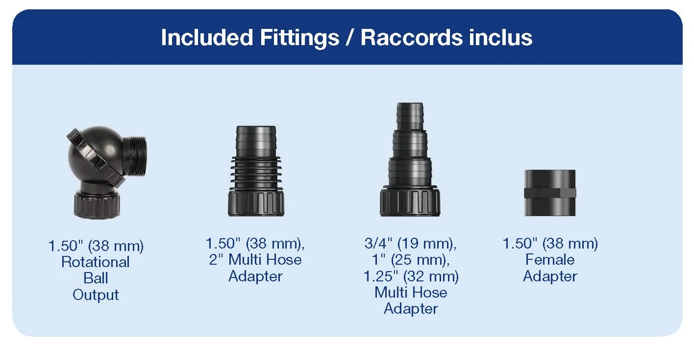 Aquascape 45009 AquaSurge Adjustable Flow Pond Pump 2000-4000