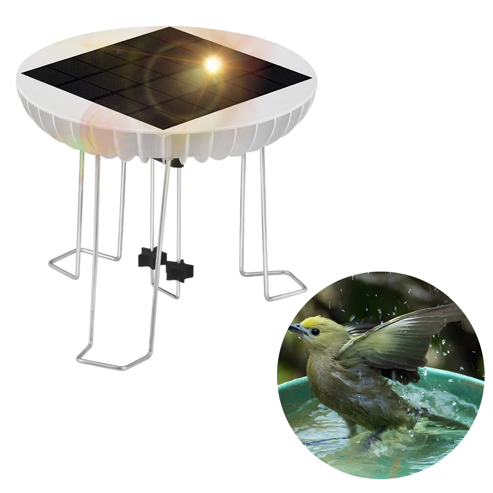 Maker,Battery Bath Panel Motor Water 5v 2w Solar Water Bath 2w Solar Maker 3.7v Fish Water 1500mah Battery 3.7v 1500mah Pond Decoration 1500mah Battery Water Stirrer