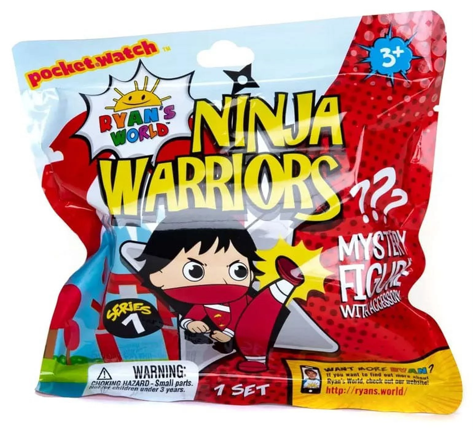 Pocket Watch Series 1 Ninja Warriors Mystery Pack