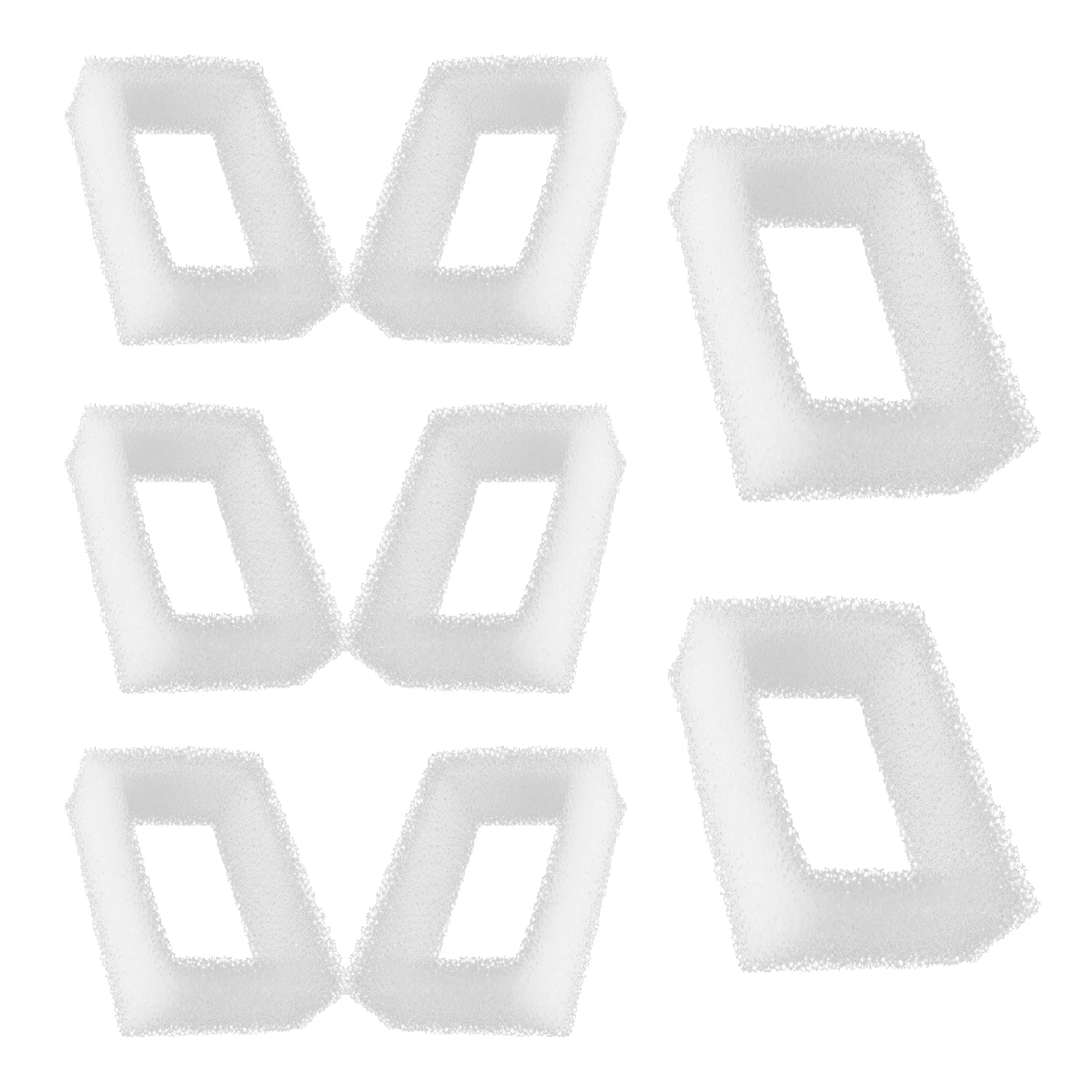 Delapan 8 Cat Water Fountain Replacement Foam Filters for Ceramic and Stainless Steel Pet Water Fountain