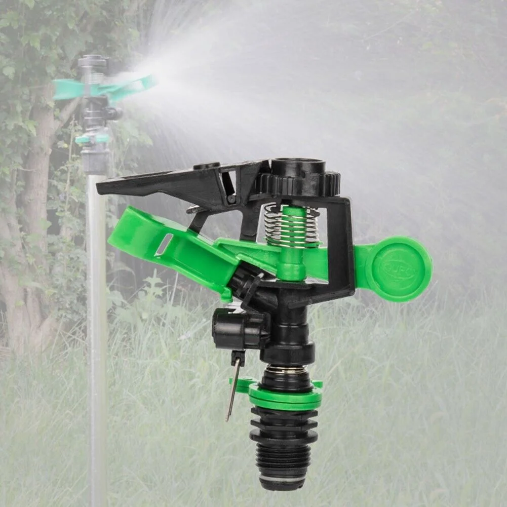 Sprinklers Adjustable Impact Sprinklers Heads 360° Pulsating Irrigation