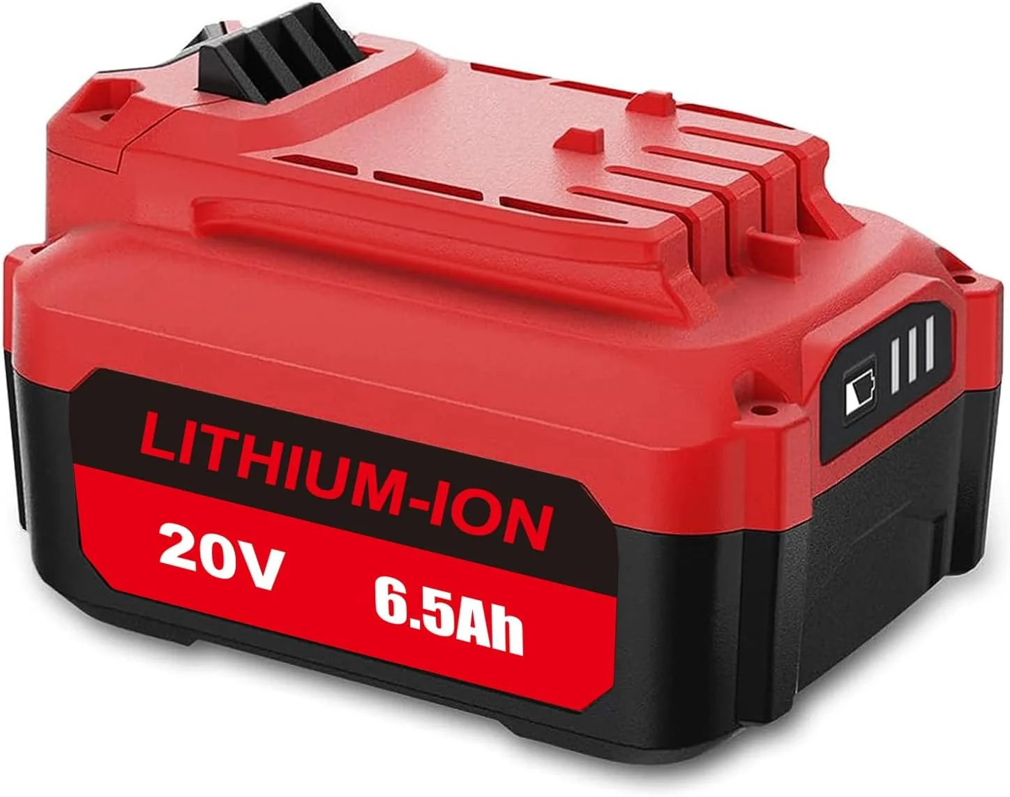 20V 6.5Ah V20 CMCB206 Battery Replacement for 20V 6.0Ah CMCB206 4.0Ah CMCB204 V20 Battery Pack Compatible with Craftsman 20-Volts Cordless Power Tools V20 Lithium-Ion Battery