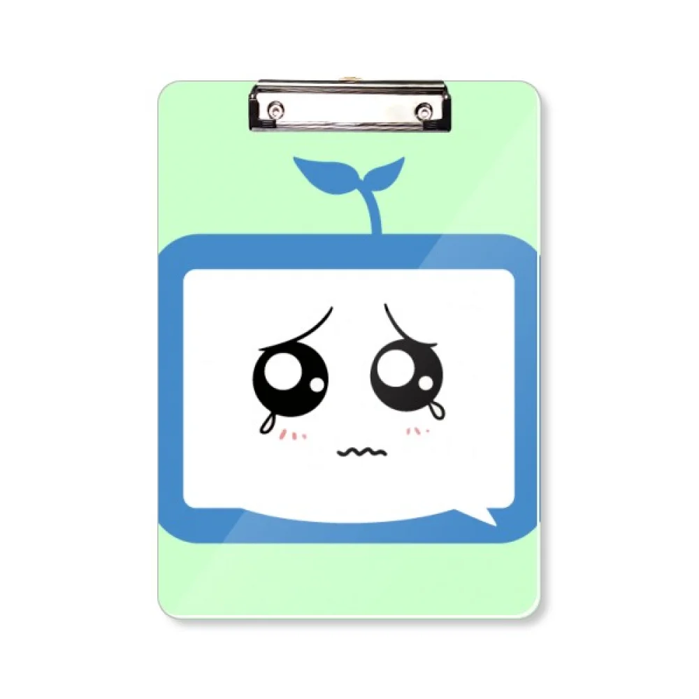 Saplings Injustice Small TV Happy Original Clipboard Folder Writing Pad Backing Plate A4