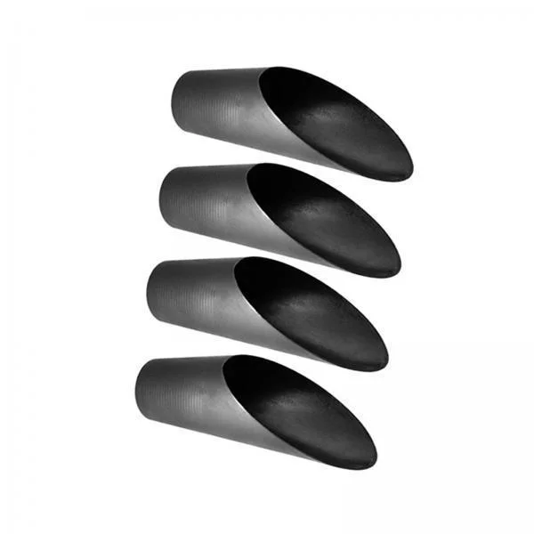 SunniMix 4X 4Pcs Bonsai Soil Scoops for Cultivation Flower Planting Potting Black