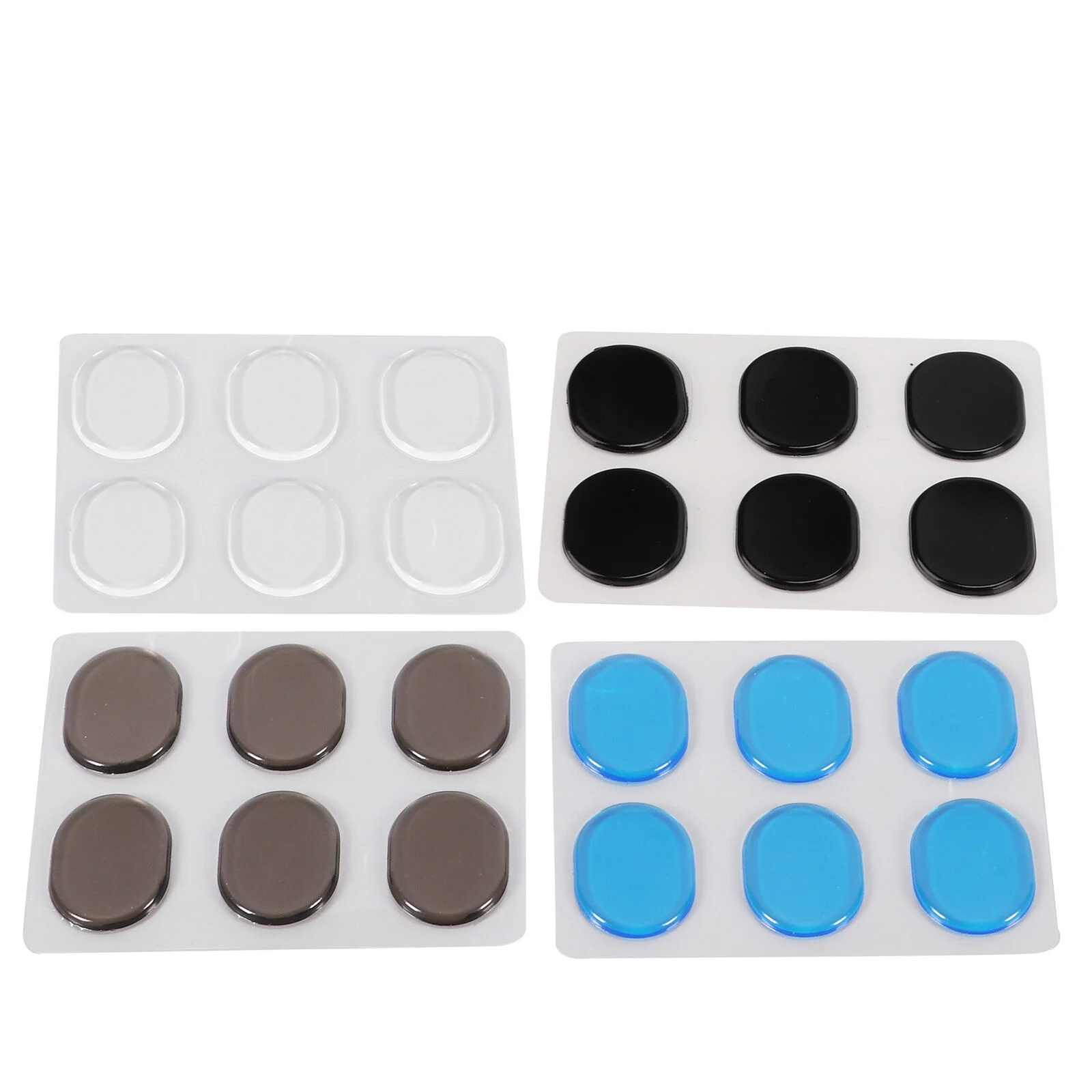 4 Sets Drum Dampener Silicone Damping Control Pad Silencer Instrument ECA