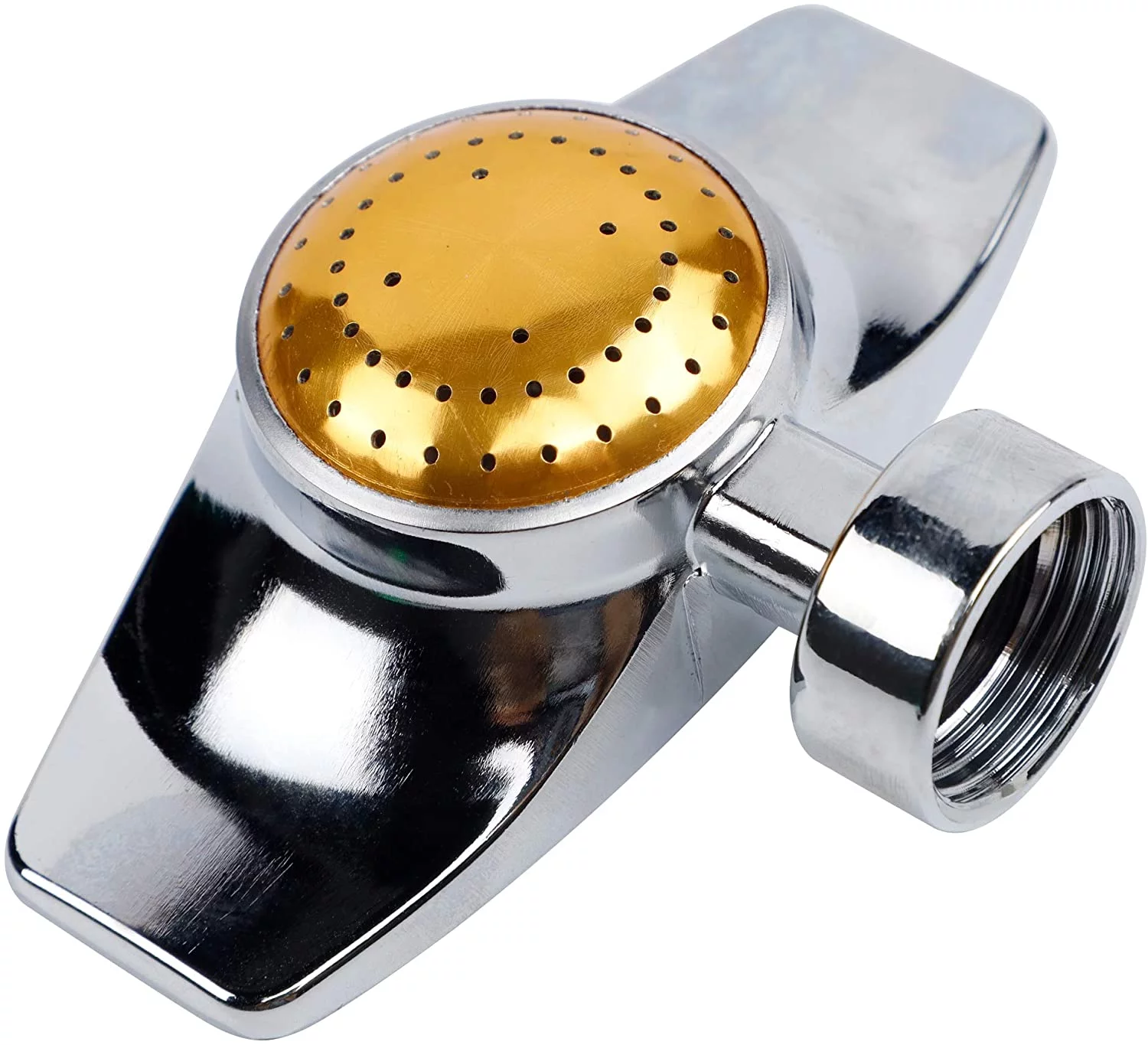 Twinkle Star 3 Pack Metal Spot Sprinkler, 360 Degree Square Circle Pattern Sprinkler with Gentle Water Flow, Hose Sprinklers Coverage Area Up to 30FT for Small Area Yard Lawn Garden Watering