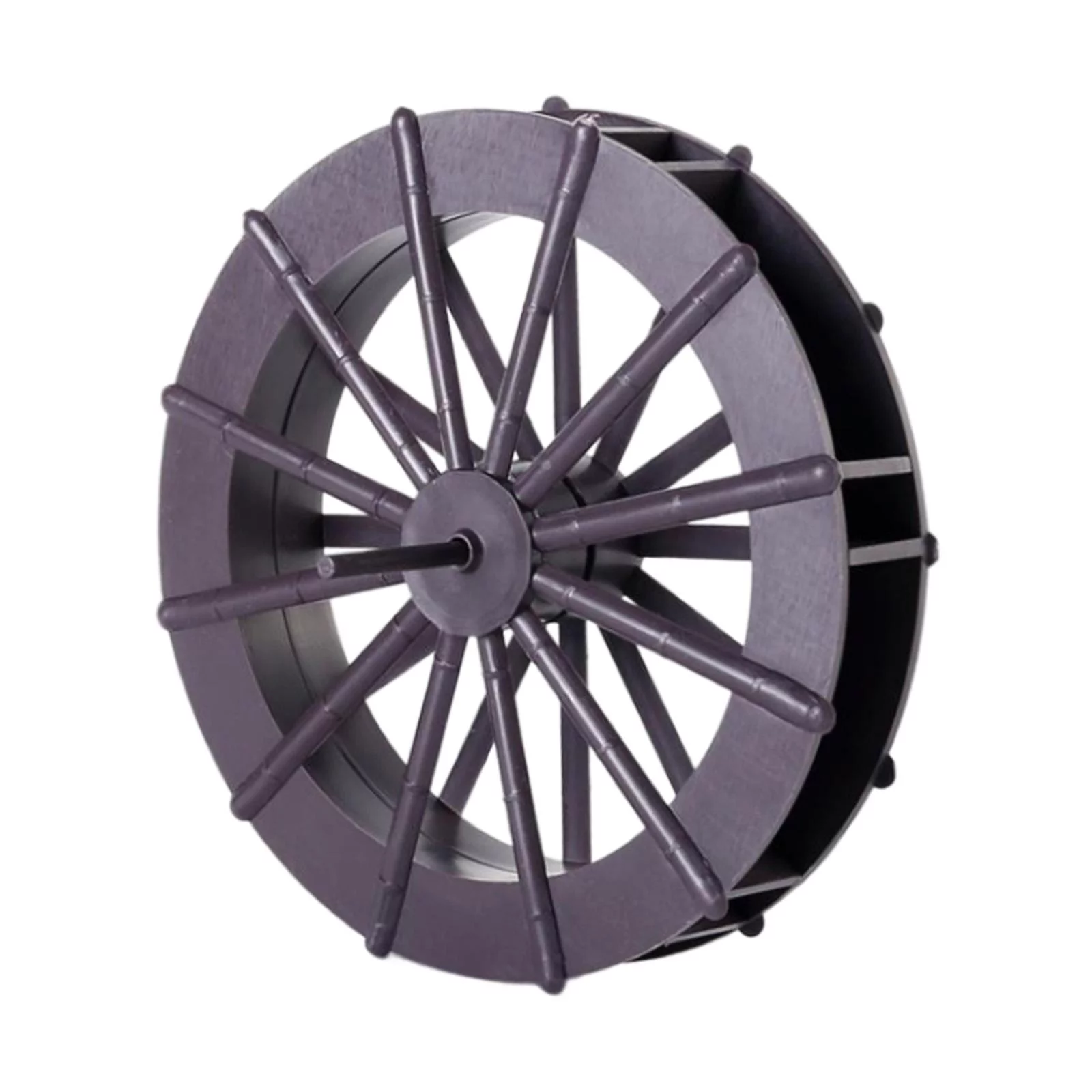 CUTICATE 4X Water Fountain Rotation Wheel DIY Water Wheel Model Fountain Feng Shui Wheel