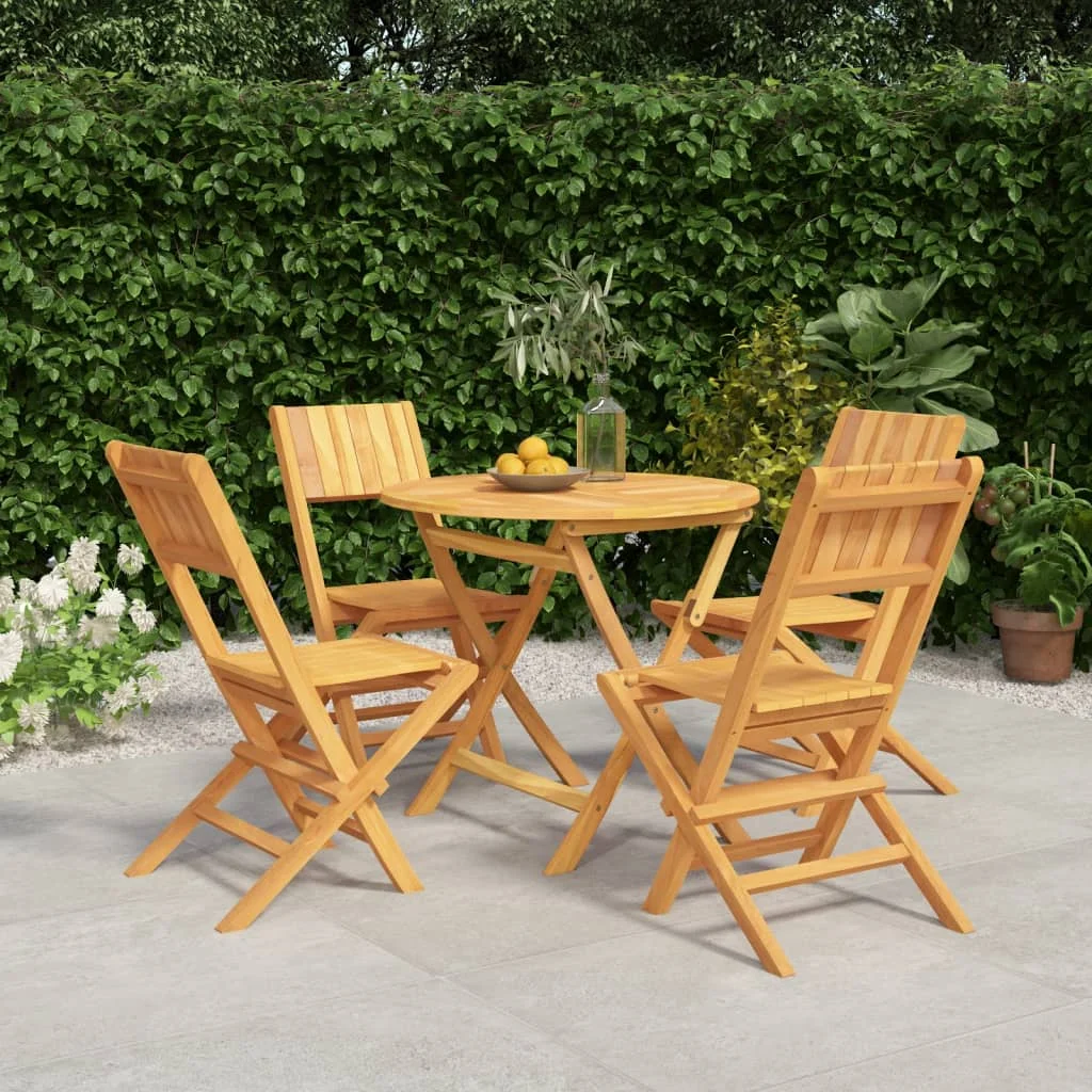Andoer parcel,5 Piece Patio SetPatio Furniture Set Piece Patio Set Table And Chairs Wood TeakSet Shcushan 1228025a Barash Poolside Furniture Style Teak - 3155020 Zeyuan