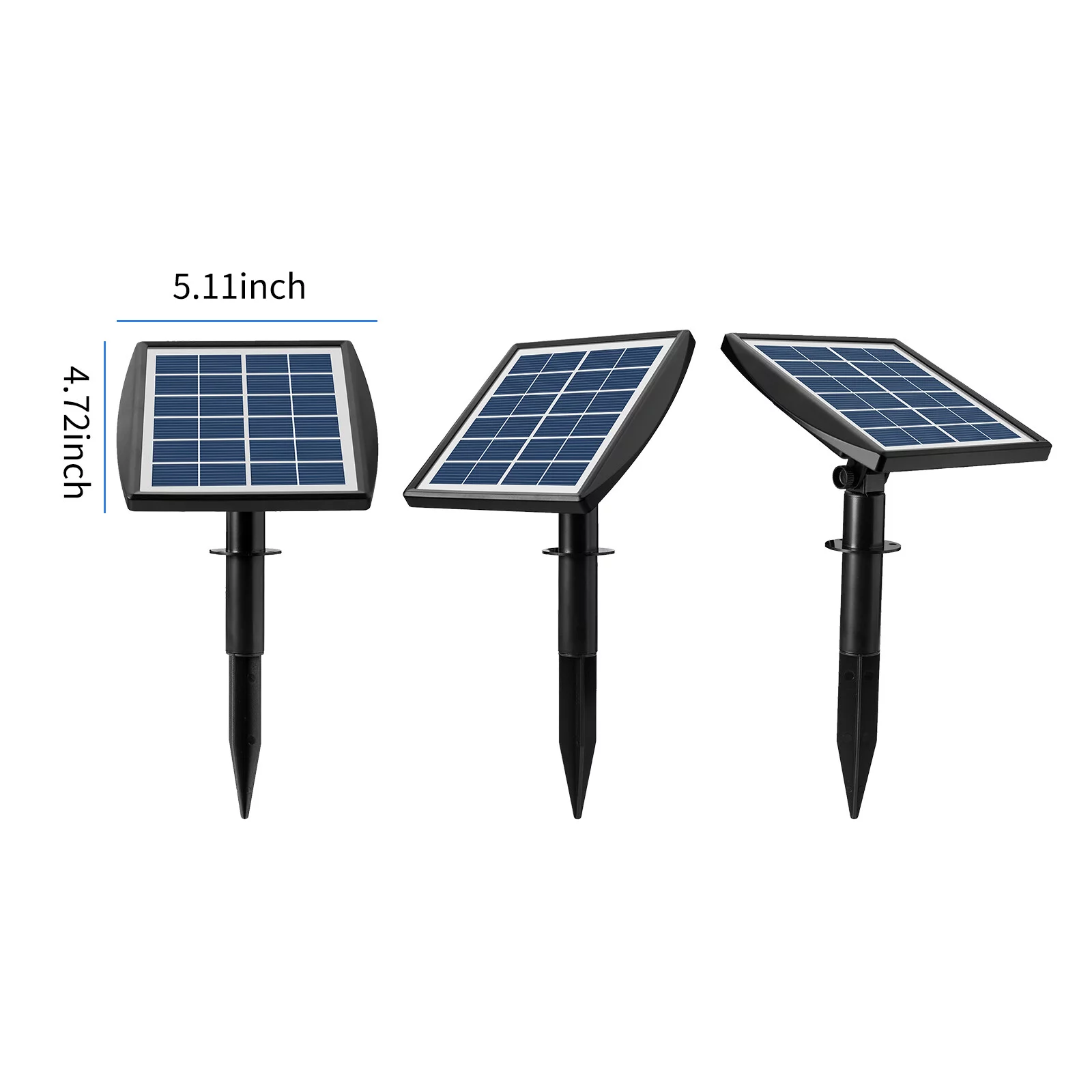 2W 6V Solar Powered Air Pump with 8.2ft Hose & 2 Bubble Stones - Aquarium Oxygenator, Fishing Aerator for Garden Pond, Fish Tank & Pool