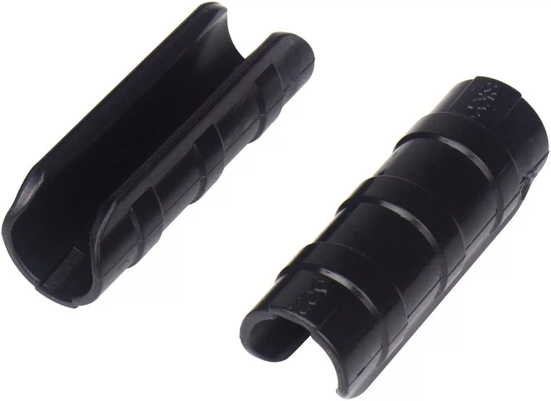 20pcs 32mm Black Rod Clip Plant Greenhouse Hoops Plastic Film Garden Support Frame Grow Row Plant Cover Netting Tunnel Fixed Pipe Clamps