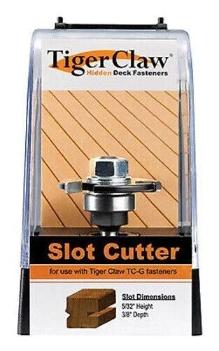 OMG R-5206-RB3W Tiger Claw Decking Clip Slot Cutter Tool