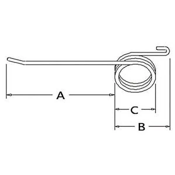 RAParts One New Aftermarket Replacement Rake Tooth Fits John Deere 257SE