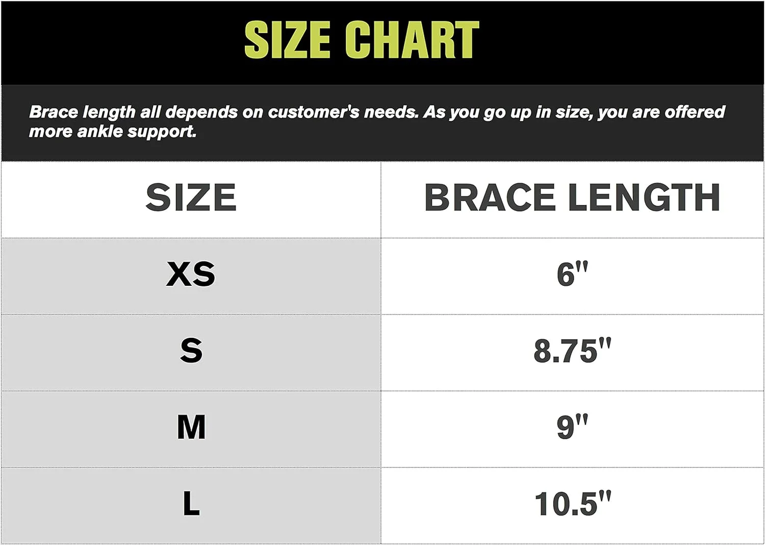 DJO 02AL Aircast Air-Stirrup Ankle Brace Left  - LG (Each)