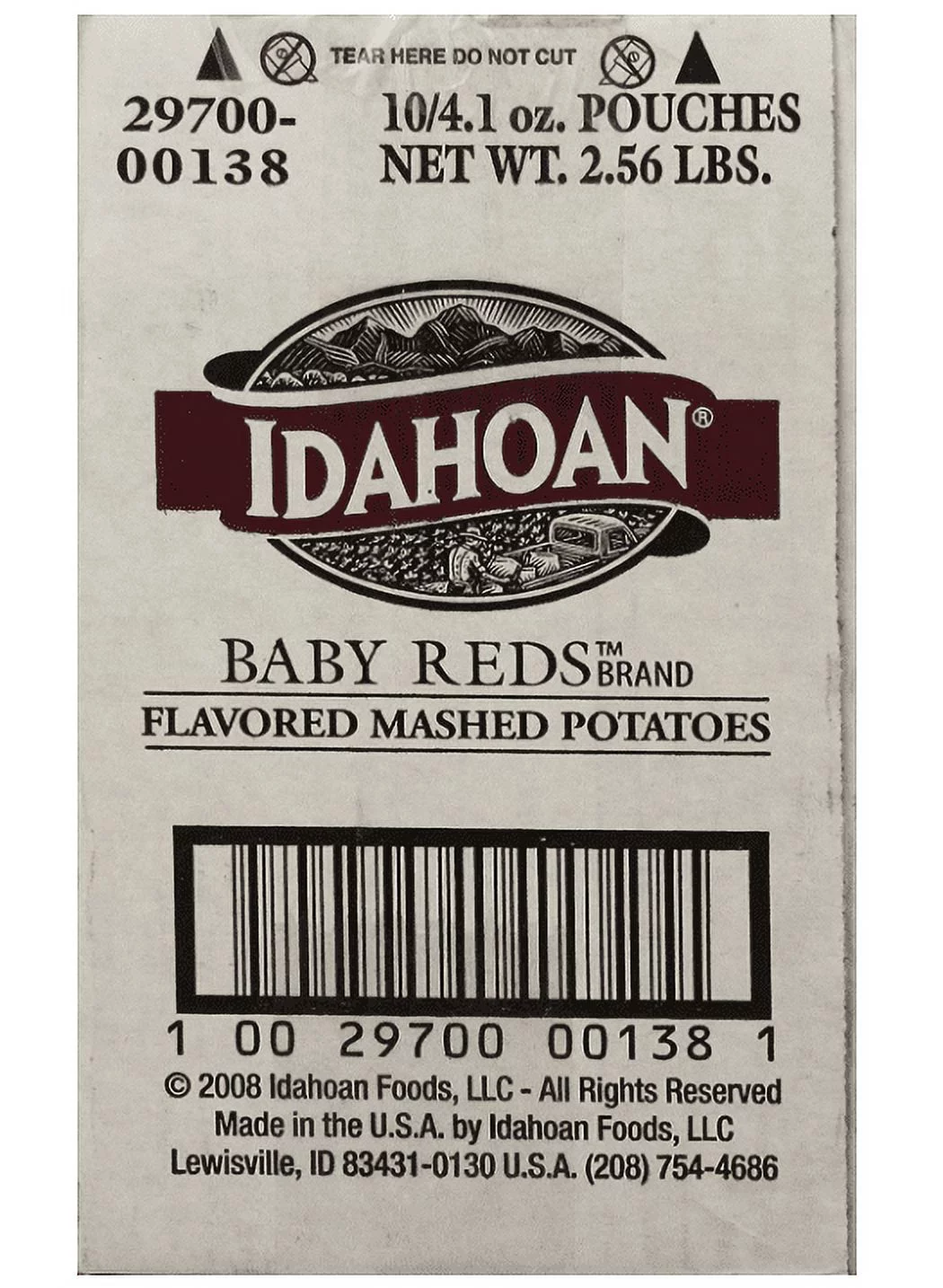 Idahoan Instant Mashed Potatoes, 4.09 Ounce (Pack of 10)