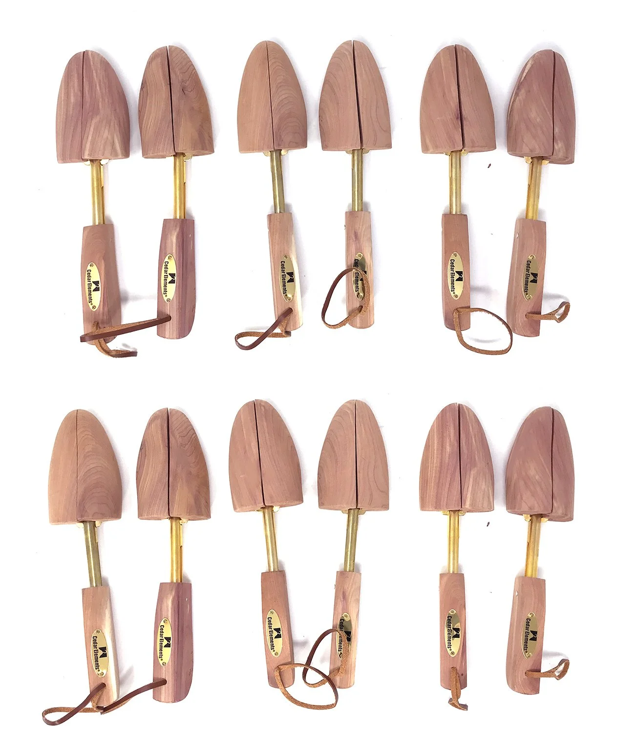 Cedar Elements Little Wholesale Program - Women's Cedar Shoe Tree - 6 Pairs (Large)