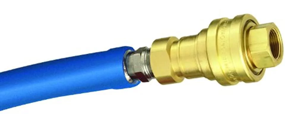 T&S Brass HW-4C-48 Water Hose with Quick Disconnect, 1/2-Inch Diameter and 48-Inch Long