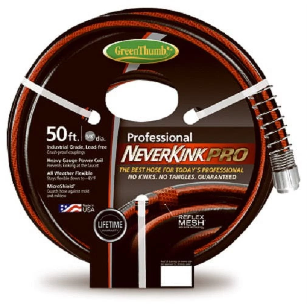 Teknor GT8844-50 5/8 Inch x 50 Foot Commercial Duty Pro Garden Hose - Quantity of 3