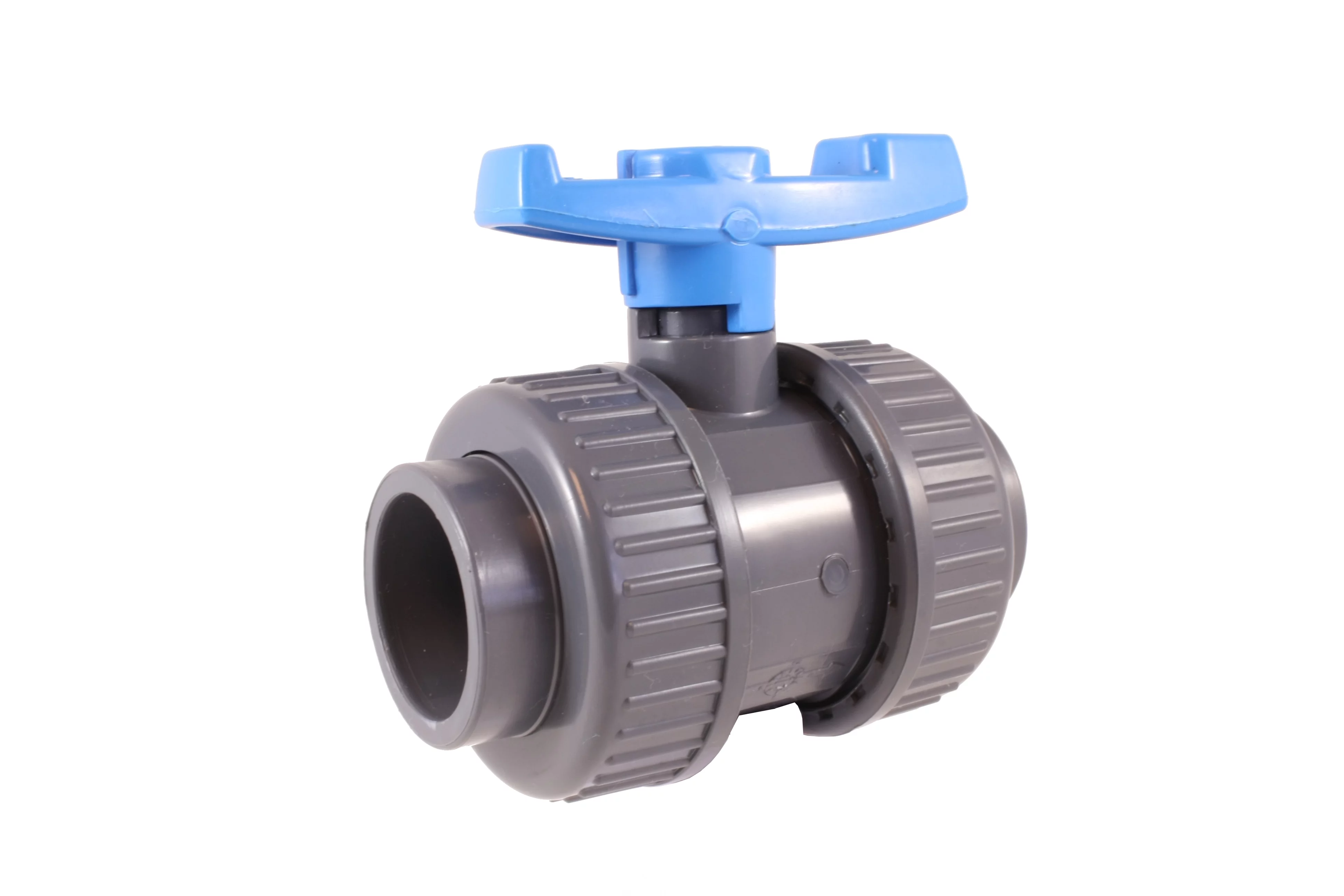 PVC DOUBLE UNION BALL VALVE 1-1/2