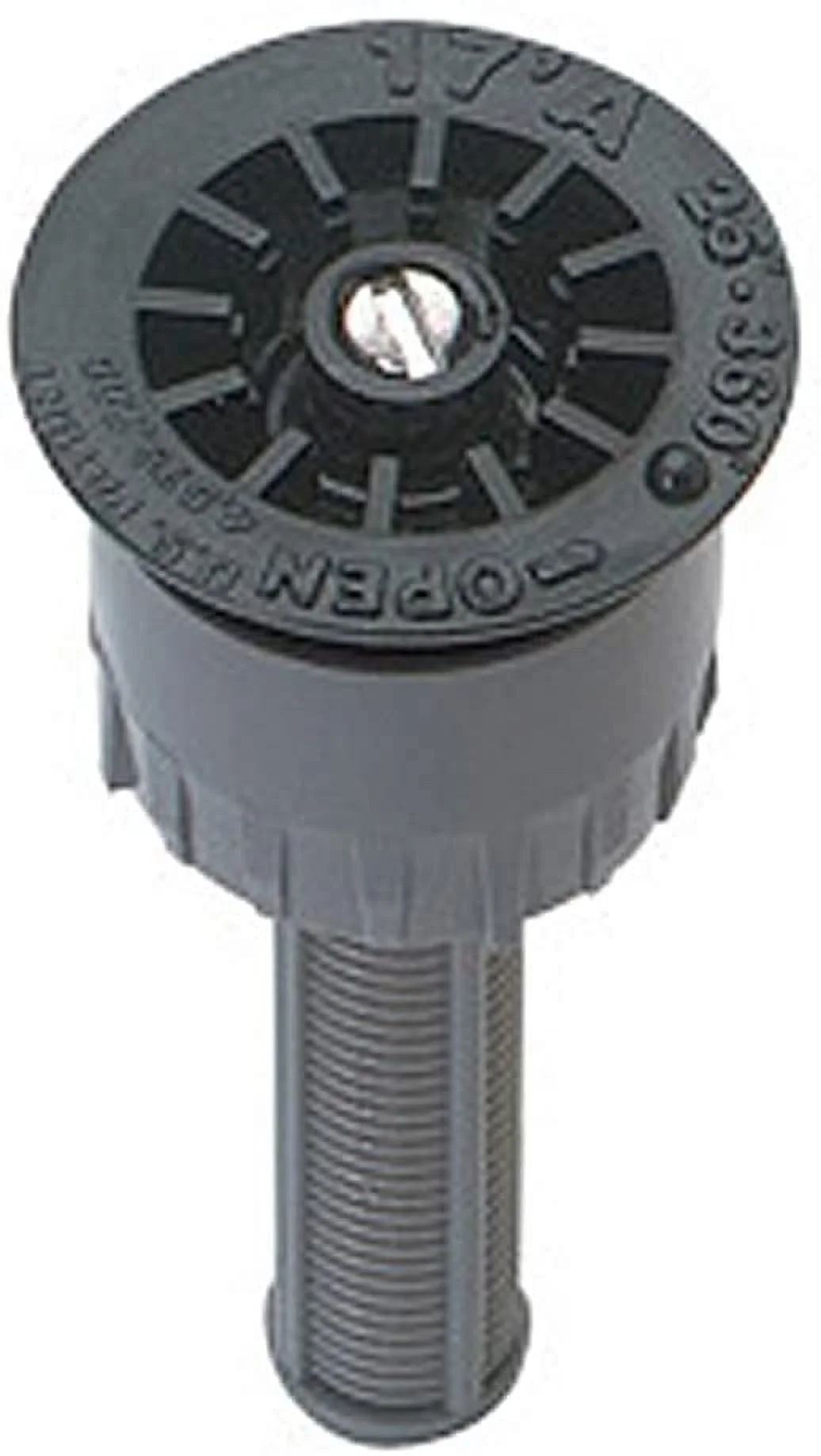 Orbit 3 Pack (6 Total Nozzles) 17 Foot Radius Female Thread Adjustable Pop-Up or Shrub Sprinkler Head Nozzle - 2 Pack