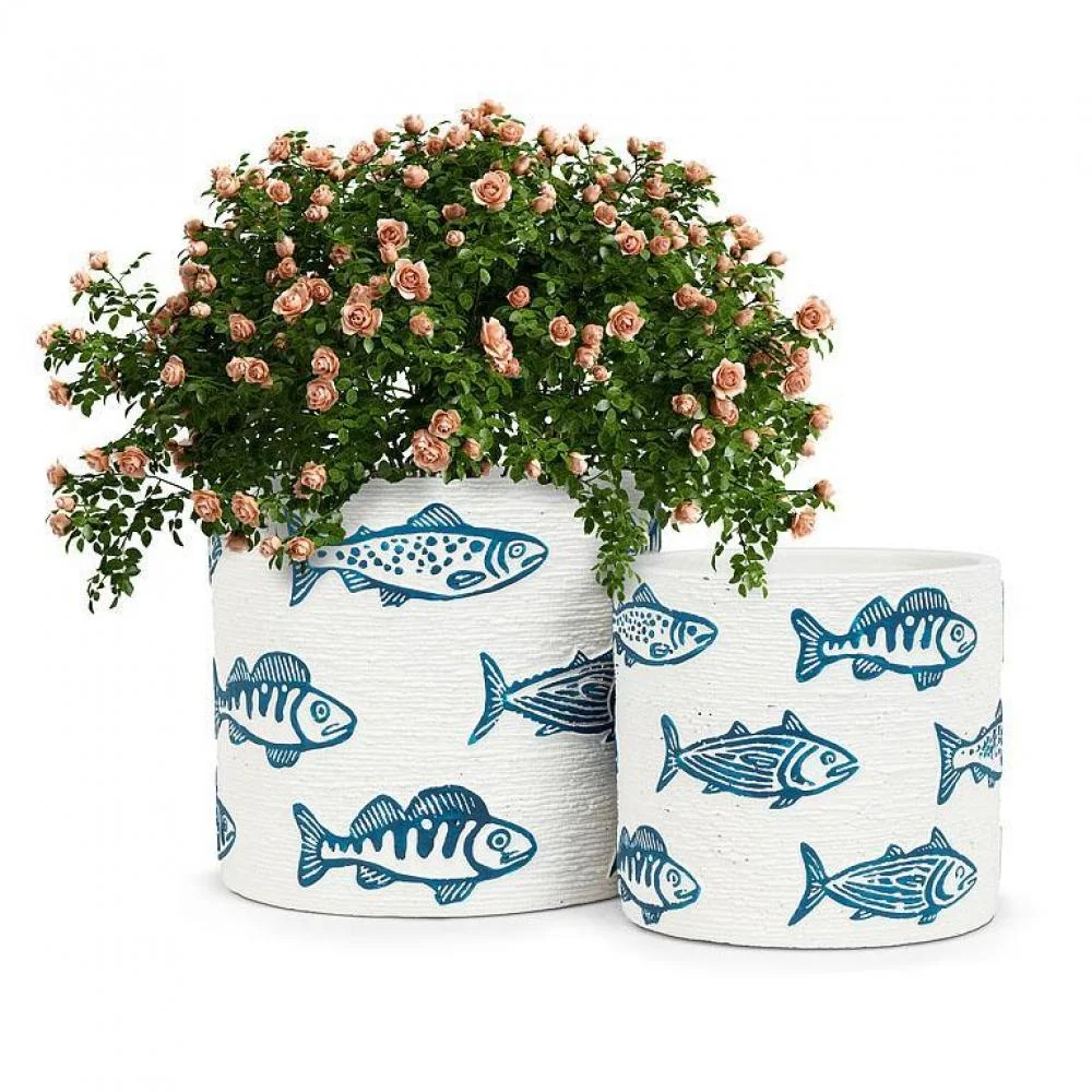 Swimming Fish Planter
