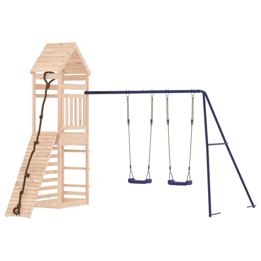 Anself Playset Solid Wood Pine