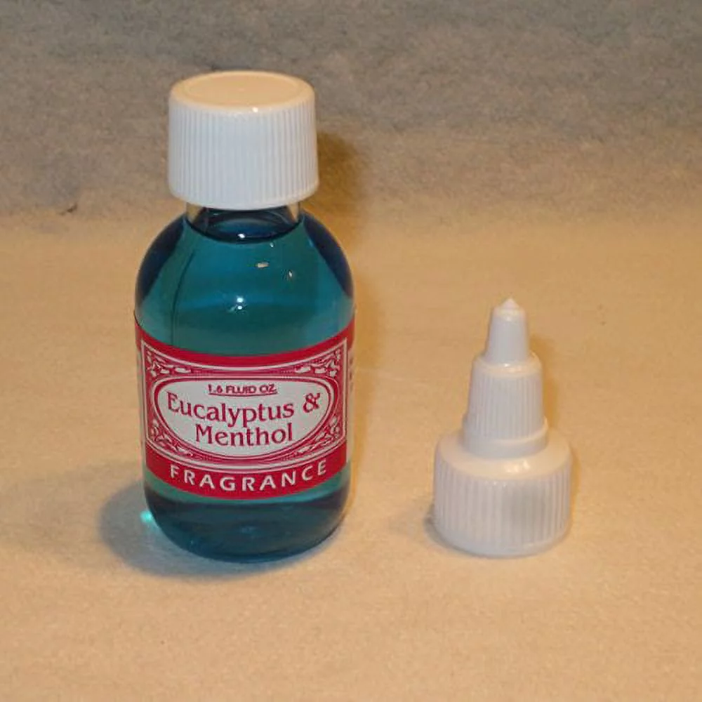 Eucalyptus and Menthol Liquid Fragrence For Vacuum Cleaner Bagless Filter or Bag 1.6 oz Bottle Oil Base Sent