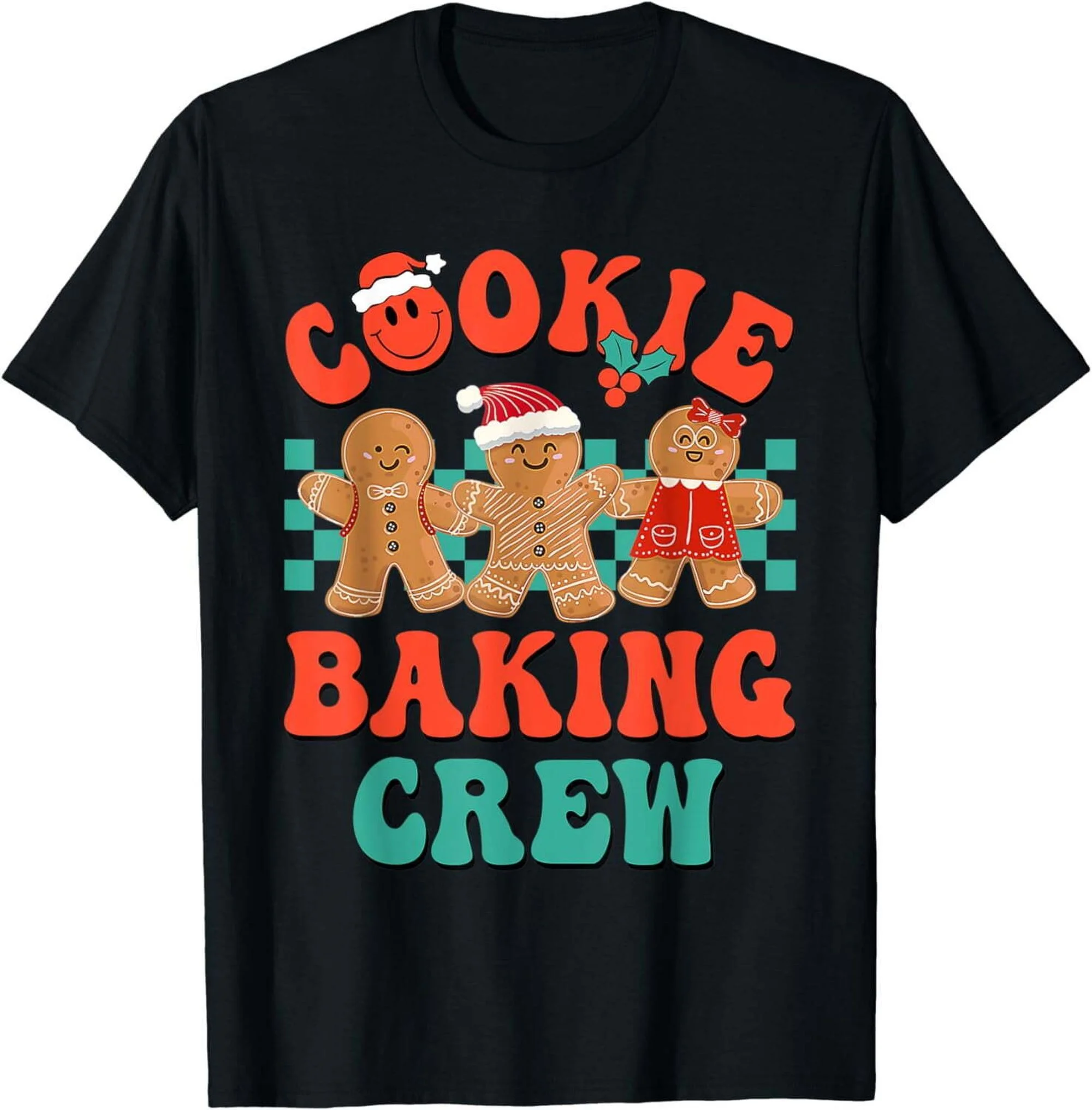 Spread Holiday Cheer with the Festive Gingerbread Baking Crew Christmas Shirt