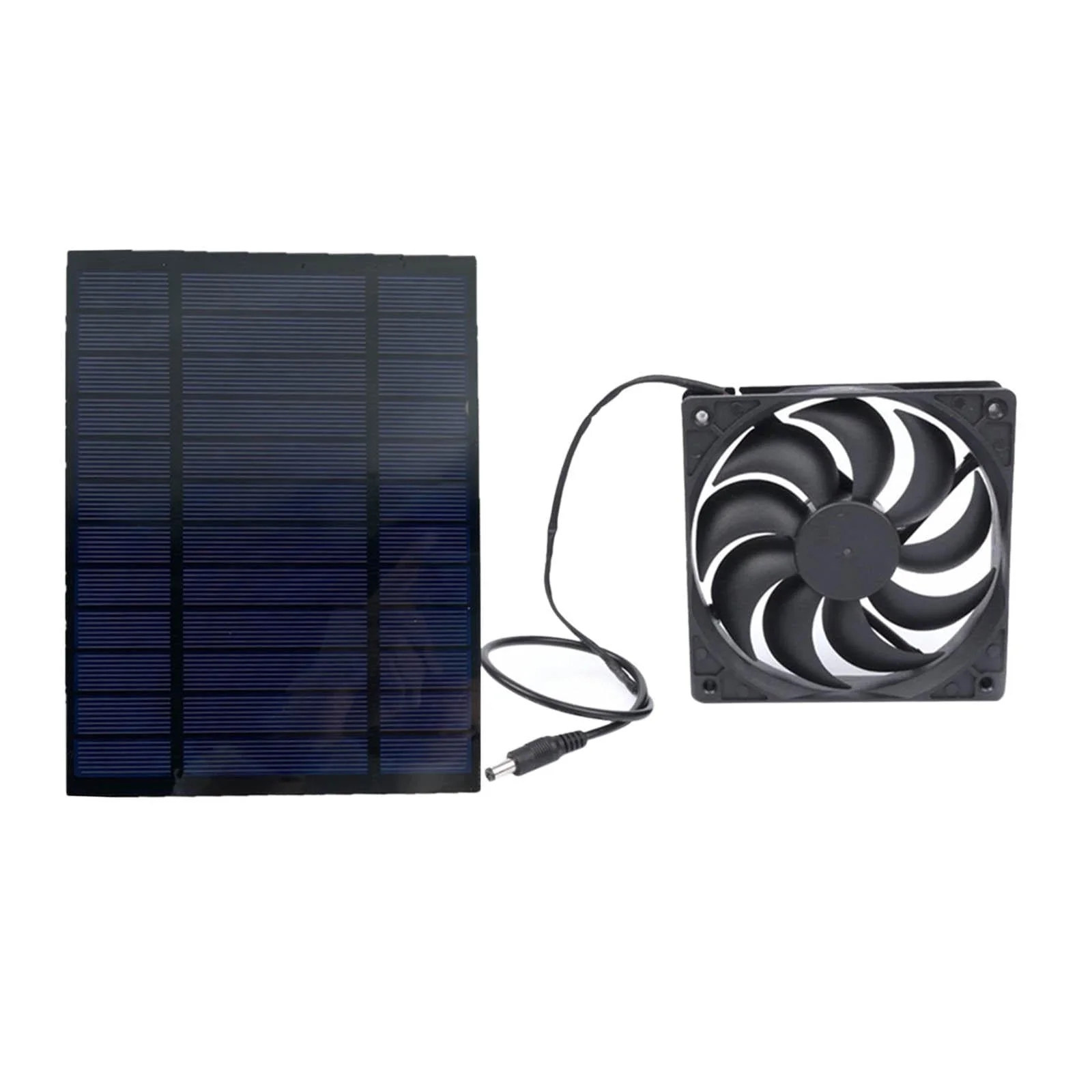 EMOWRASUL 10W Solar Fan Versatile Ventilation Solution for Poultry Houses and Greenhouses