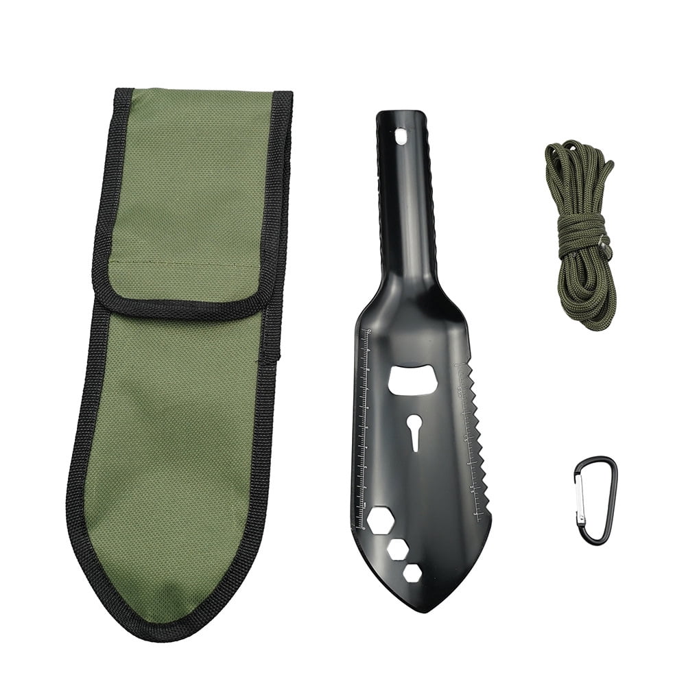 moobody Multipurpose Camping Shovel Garden Hand Trowel Portable Shovel Hiking Shovel
