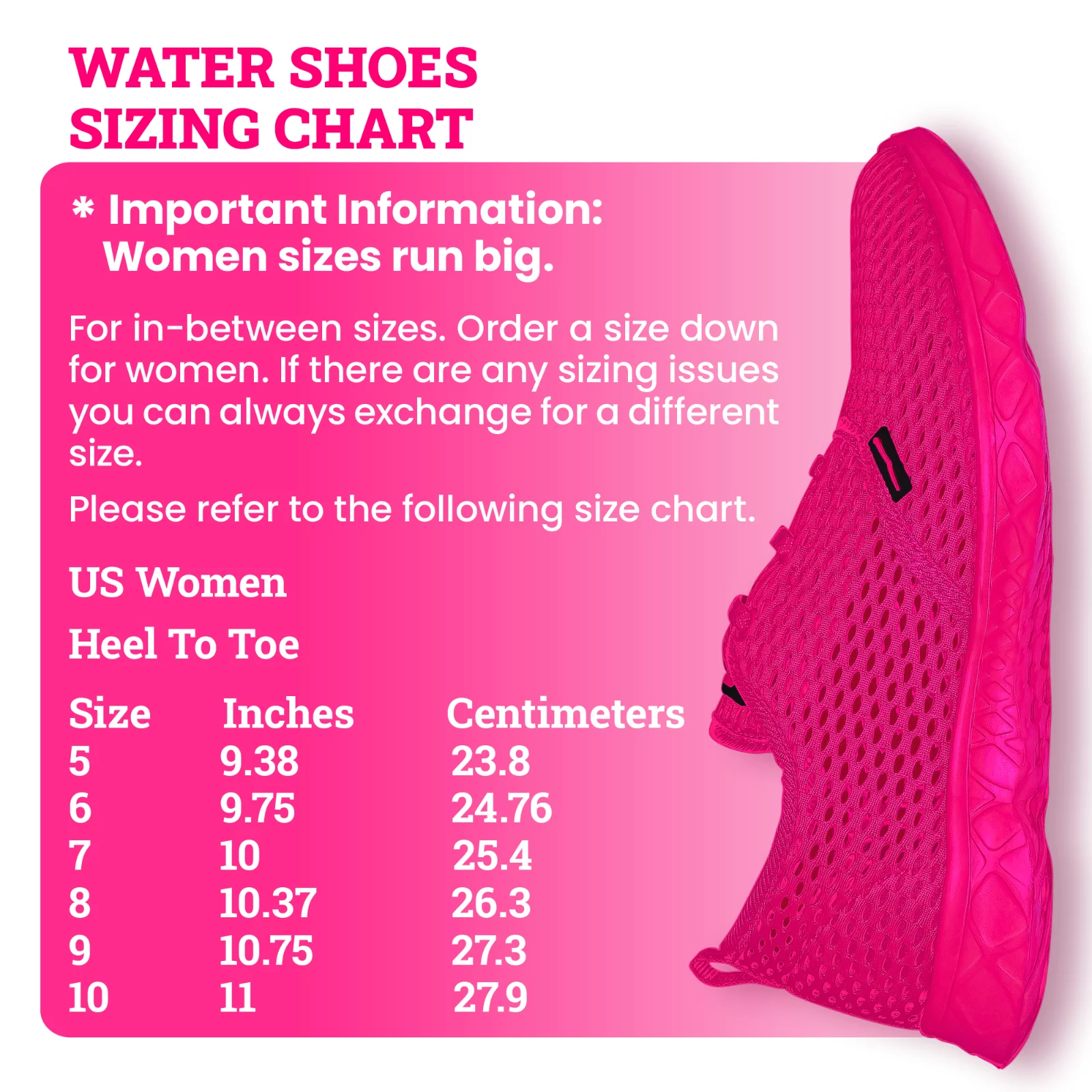 Wave Runner Water Shoes for Women - Quick Drying Water Shoes with Style - Outdoor Lightweight No-Slip Aqua Sneakers