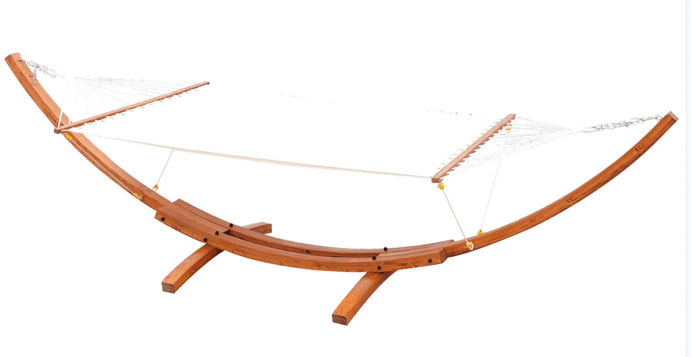 Outdoor/Indoor Single-Person Hammock Set with Sturdy Stand  Portable and Stylish Standalone Hammock for Relaxing Inside and Outside  Made of durable Plywood and Comfortable Canvas