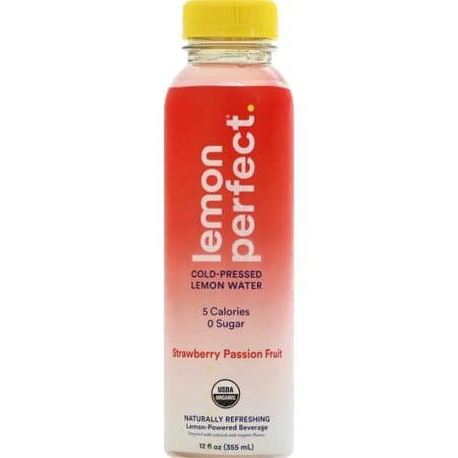 Lemon Perfect Strawberry Passion, 12 Fl Oz | Pack of 12