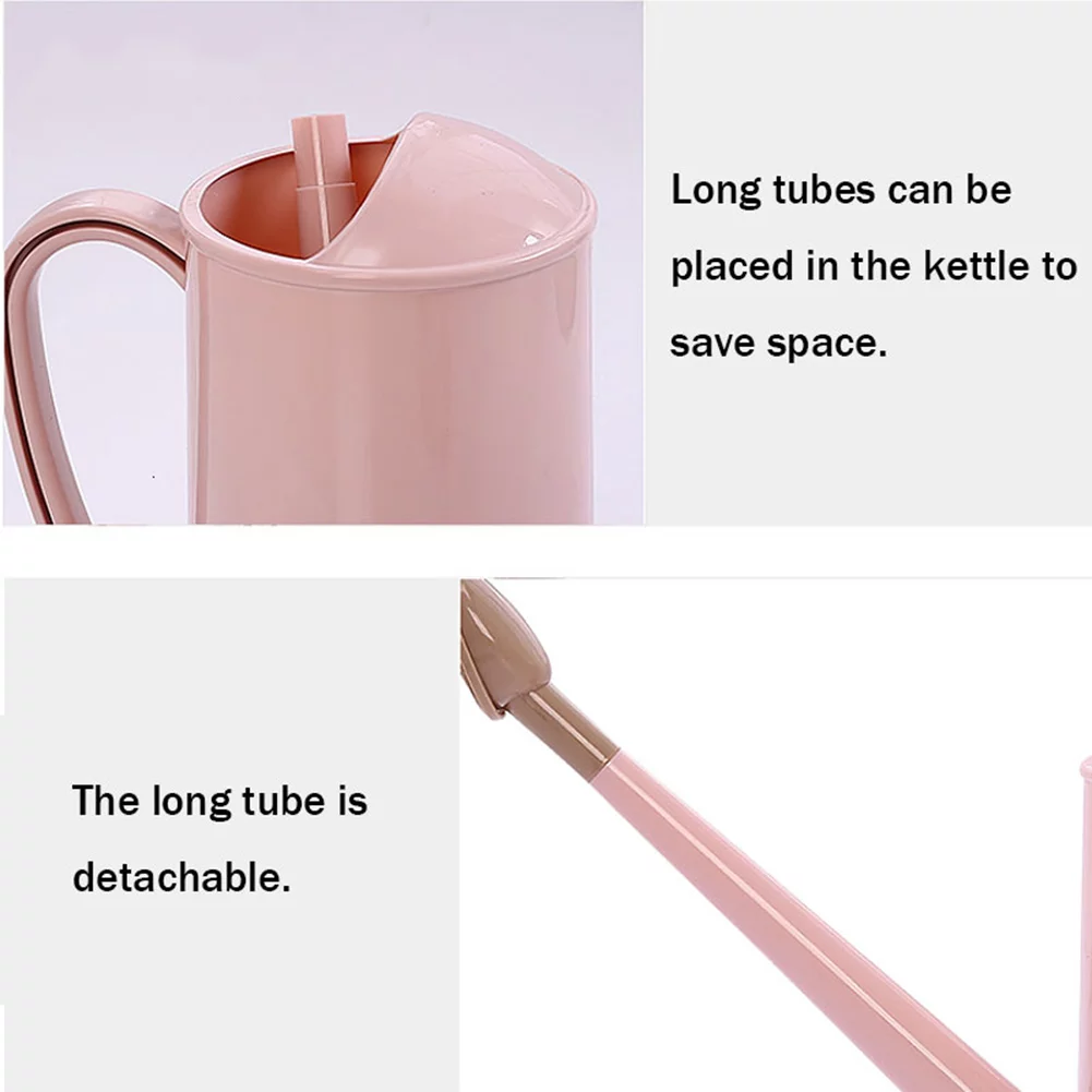 2 Liter Watering Can Flower Plant Shower Tool Detachable Long Mouth Water Pot Garden Irrigation Spray Bottle