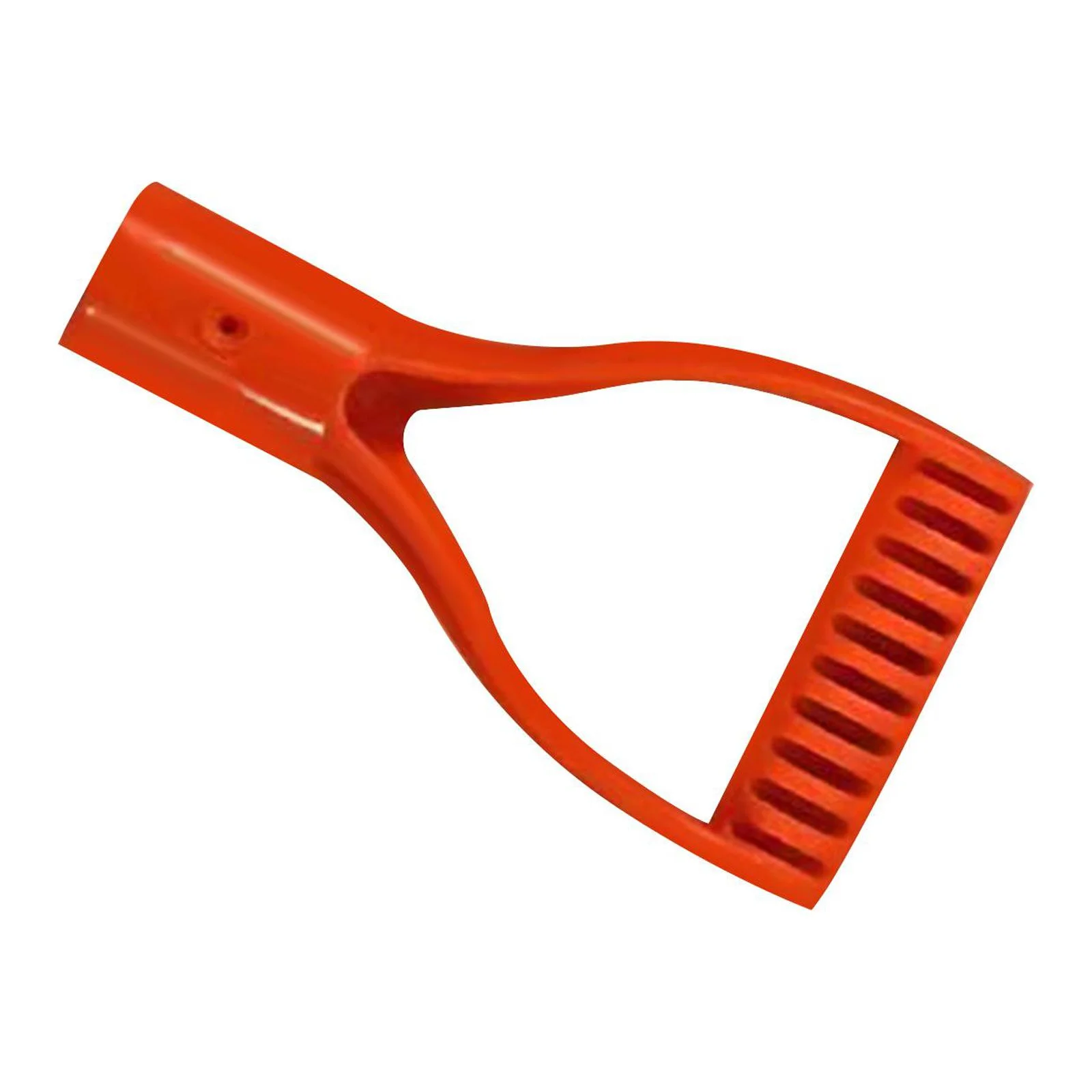 Shovel Handle Grip Spade Handle Y Handle Replace Sturdy Shovel Holder 3.2cm Diameter Attachment Snow Shovel Handle Shovel Grip for Gardening , orange