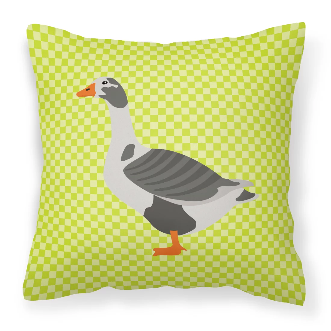 West of England Goose Green Fabric Decorative Pillow