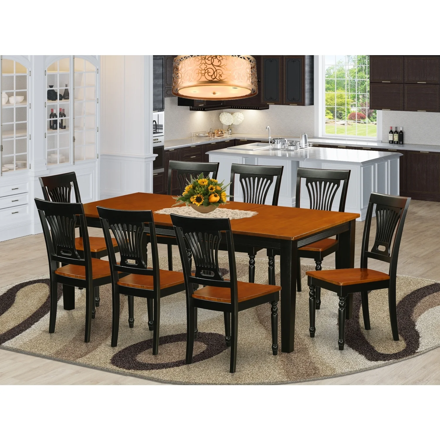 HomeStock Southwestern Sensibilities Room Set-HomeStock Table And Wood HomeStock Chairs