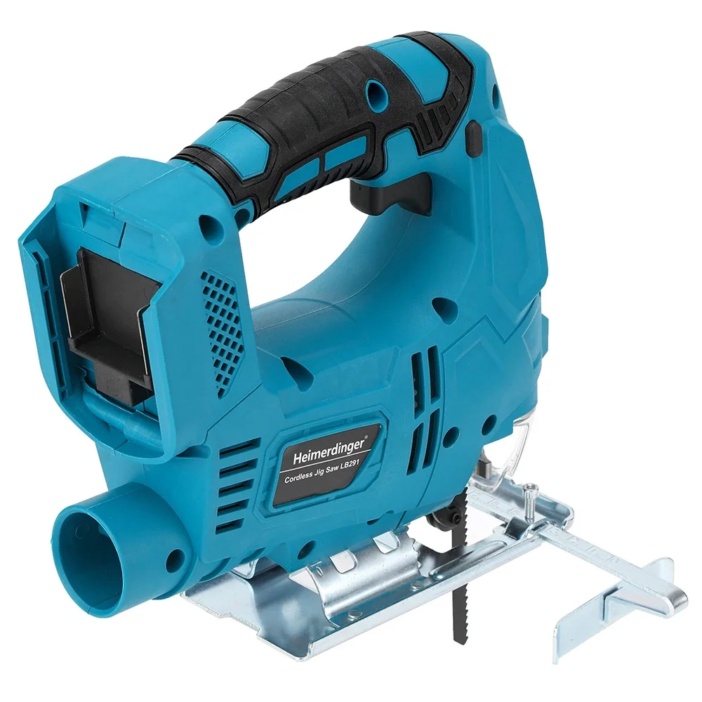 Cordless Jig Saw for Makita 18V Battery(Not Included), Variable Speed Electric JigSaws with Wood Cutter Blades and LED Light,Scale Ruler