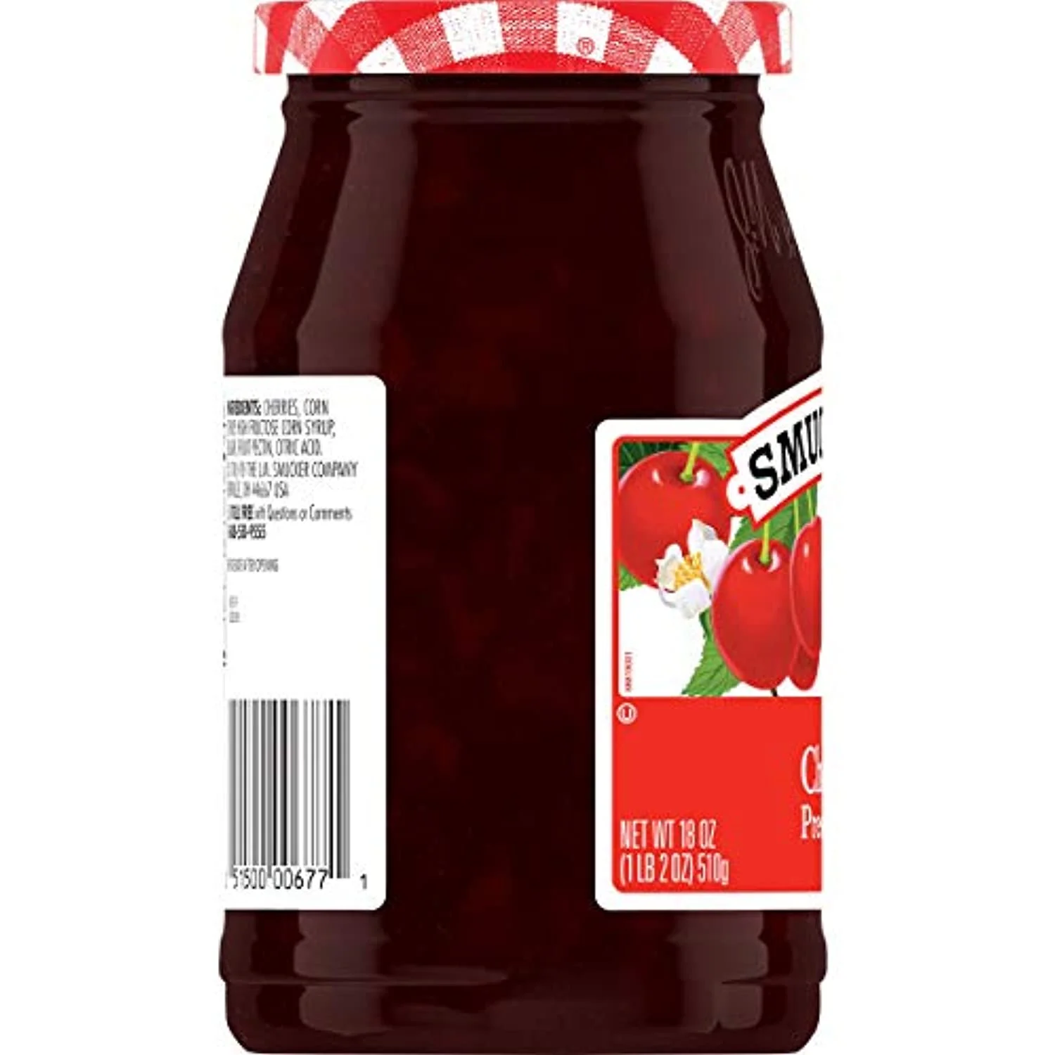 Smucker's Cherry Preserves, 18 Ounce (Pack of 6)