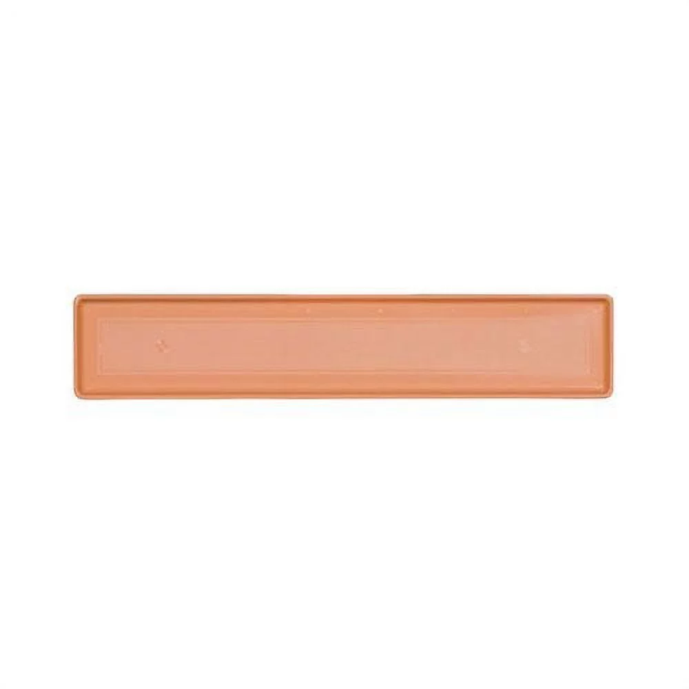 Novelty Countryside Flower Box Tray, Terracotta, 30-Inch
