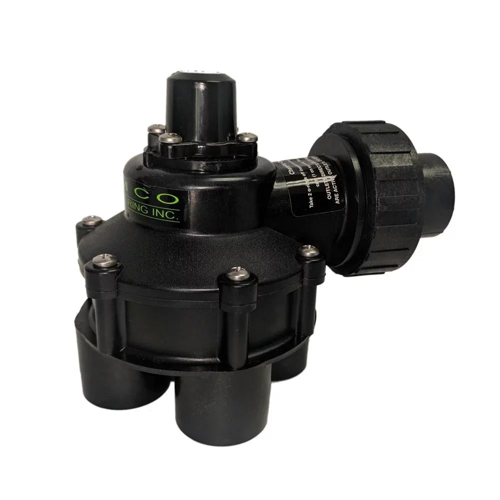 1 In. Mini 4 Outlet Indexing Valve With 2, 3 And 4 Zone Cams