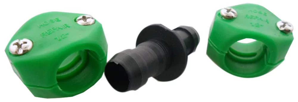 Garden Hose Reusable Mender : ( Pack of 2 Pcs ) (ToolUSA: TU-29411-Z02)