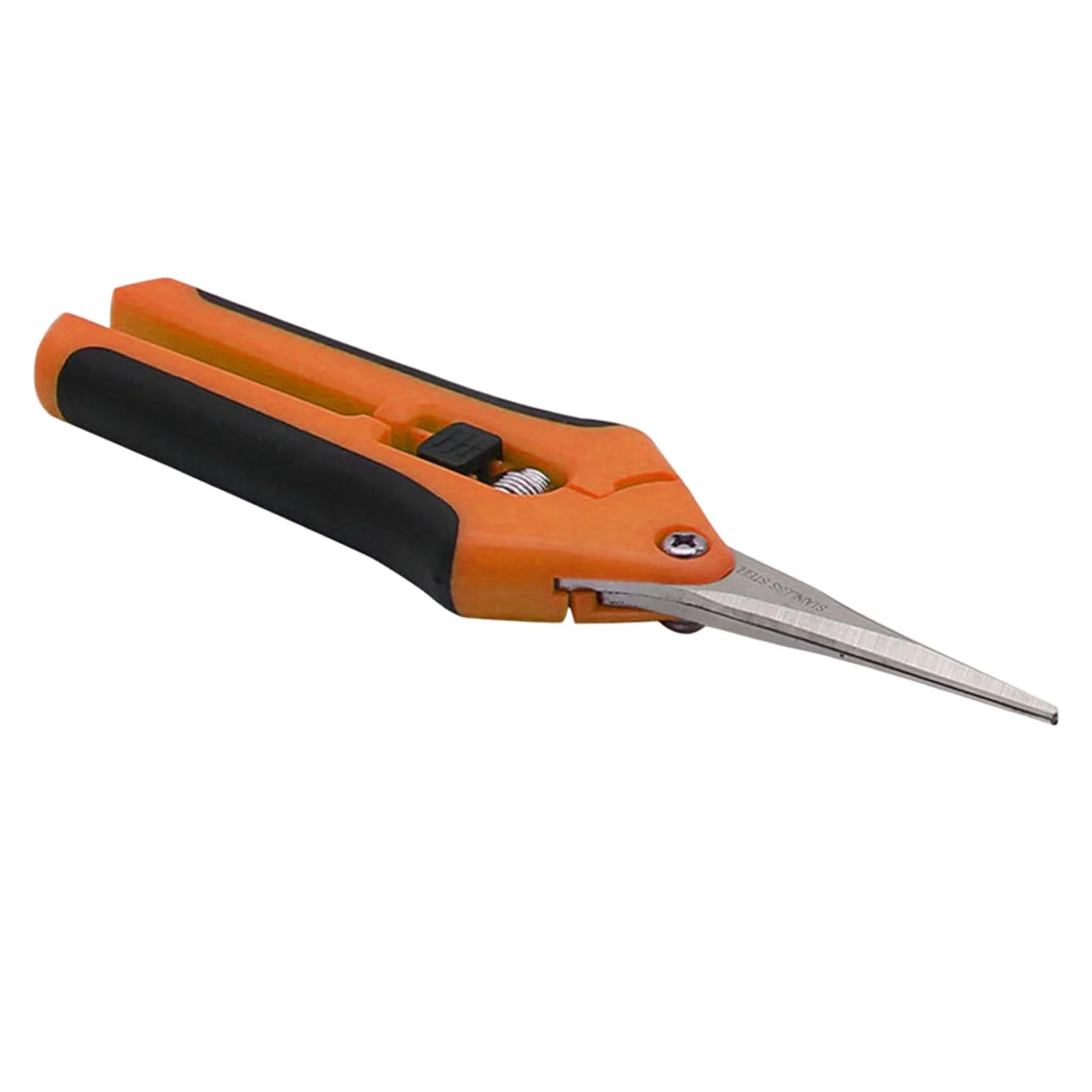 Precisi Garden Trimming s Heavy Duty Steel Pruning ol for Shrubs Roses , Orange Straight, 165x14mm