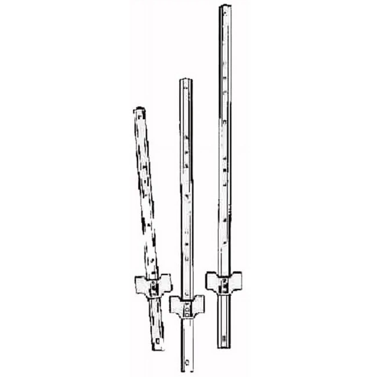 Mazeland  U-Channel Fence Post - 6 ft. - Pack of 10