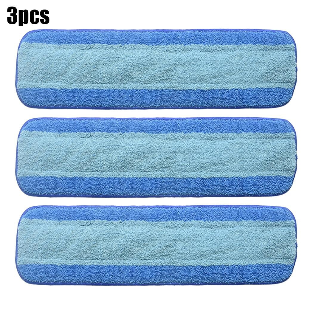 3 Pack Mop Pads Microfiber Replacement Fits For Hardwood Floor Cleaning