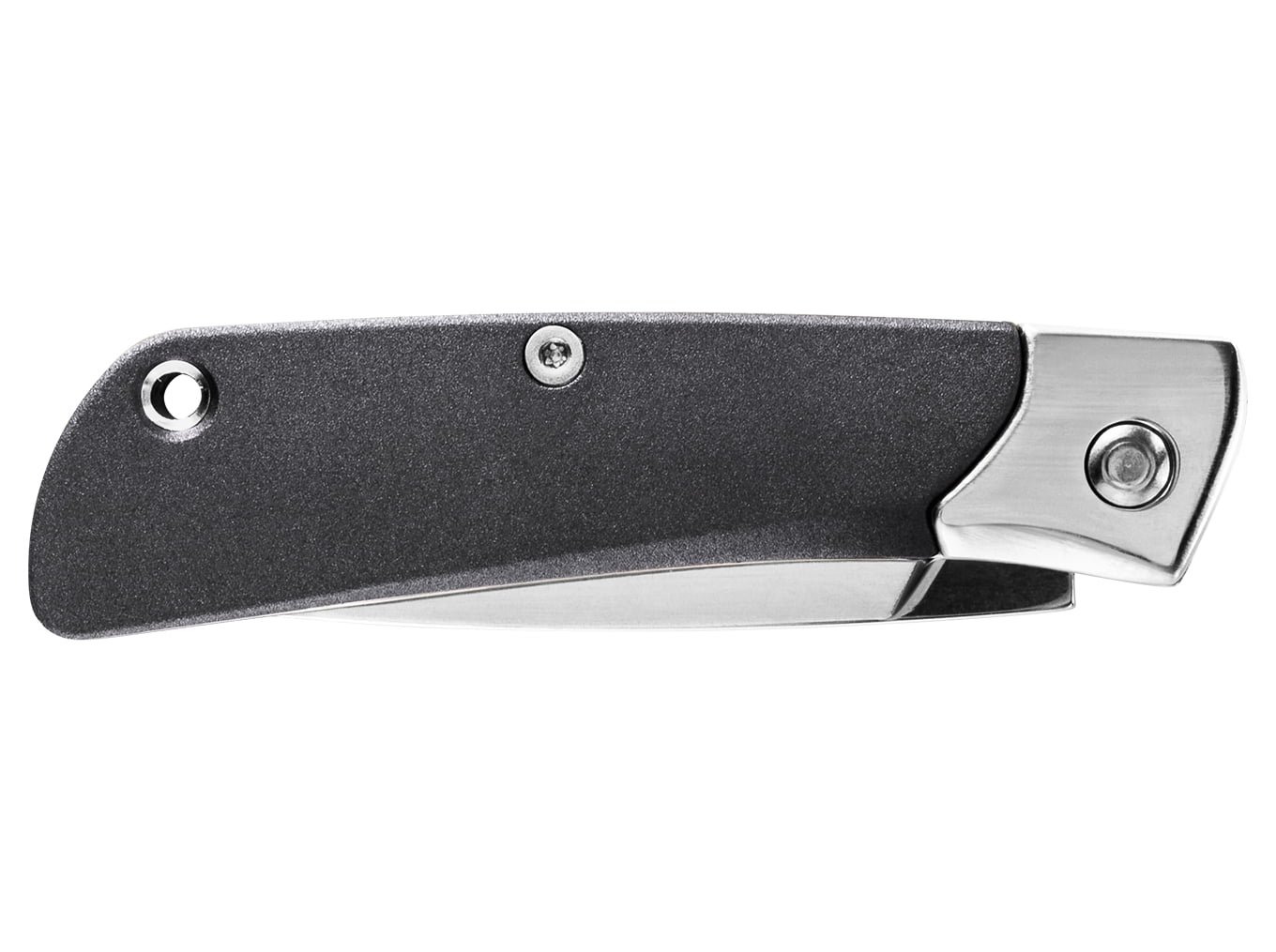 Gerber Wingtip Folding Knife, Drop Point Blade, Plain Edge, Grey