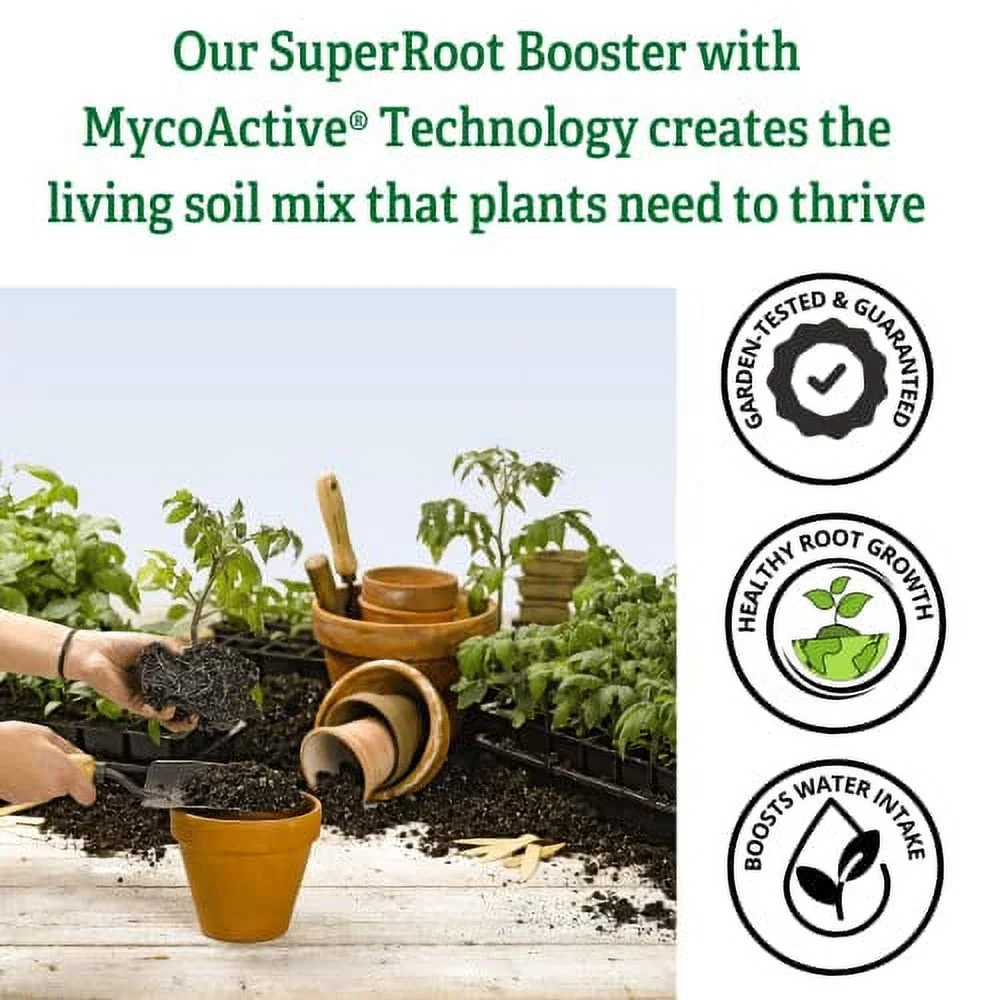 Gardener's Supply Company Organic Self-Watering Potting Mix | High-Nutrient Organic Plant Soil for Indoor & Outdoor Planter Boxes, Potted Plants and Raised Garden Beds - 40 Quarts