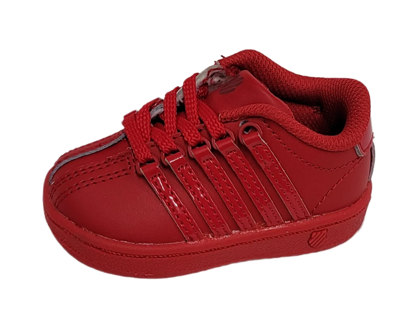 K-Swiss Infant Classic VN Medium Low Top Shoes Red Ribbon / Merlot 23343-636-M, Size 7 US