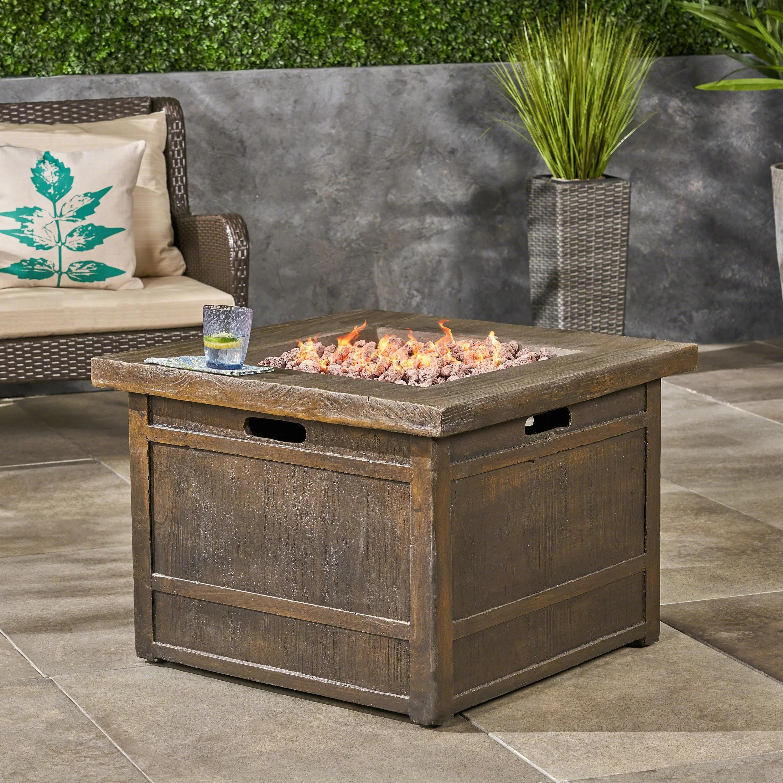 Christopher Knight Home Landman Outdoor 40,000 BTU Fire Pit by 32